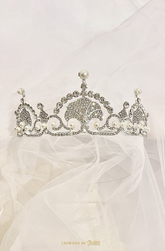 Lotus flower Tiara | Kate Princess of Wales Crown | Toronto Bridal
