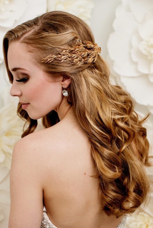 Prarie Summer Gold Halo l Bridal Accessories Canada USA l Wedding Acccesories Store Sale