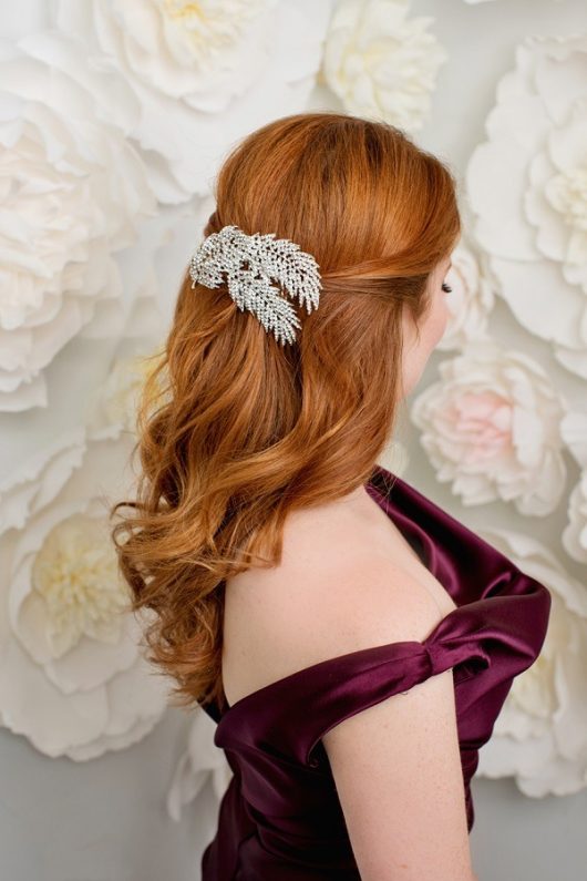 Sylvia Bridal Hair Comb | Prom Hair Accessories Canada