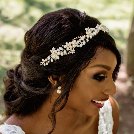 Bridal Sash Swarovski Headpiece Wedding Accessories