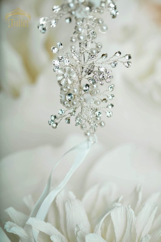 Poeta Silver Headband | Buy Bridal Accessories | Online Canada Sale