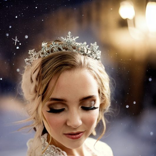 Elsa Tiara Frozen Snow Crown Christmas Headband Snowflake accessories