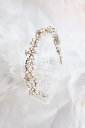 Brescia Headband and bridal sash | Wedding Accessories Toronto