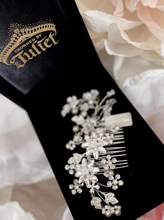 Dayna Bridal Headpiece | Wedding Headbands Detroit | Bridal hair Accessories Canada