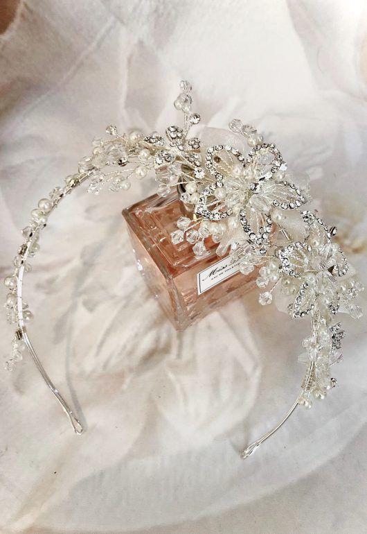 SOPHIA Bridal Headband l Online Wedding Headpieces l Bridal Headpieces Montreal Sale