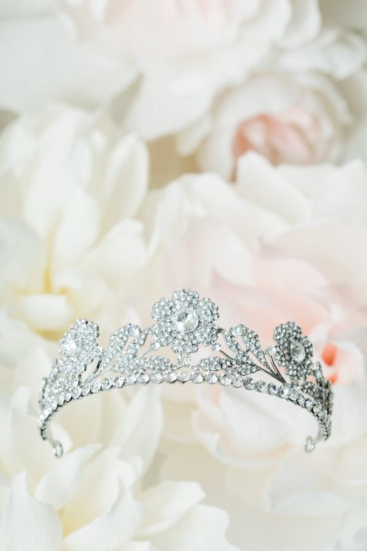 Strathmore Tiara princess Crown wild rose headpiece
