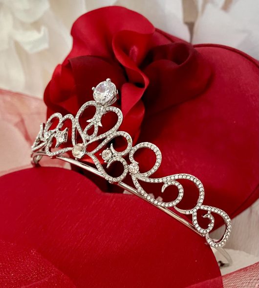 Heart's Desire Tiara | Valentine Crown | Romantic Gifts for Her