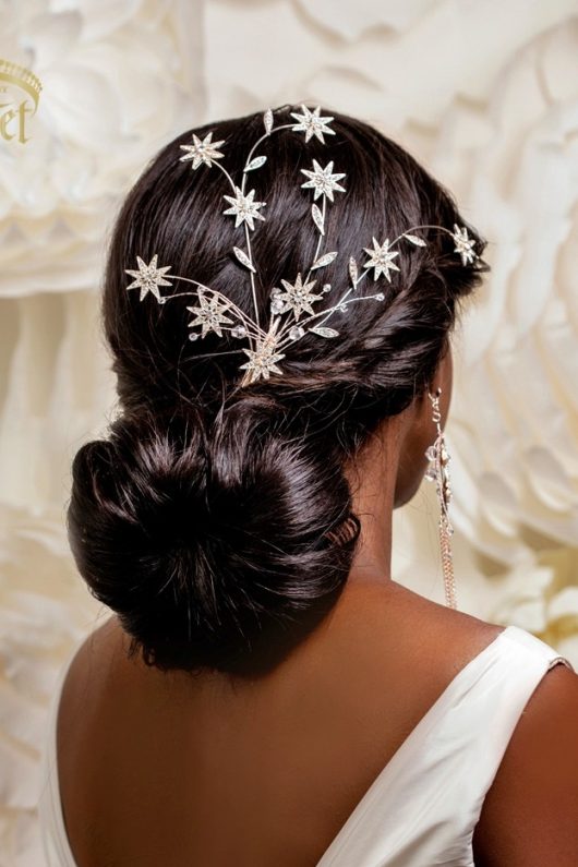 Celeste Rose Gold Headpieces | Star Hairpieces Canada | online
