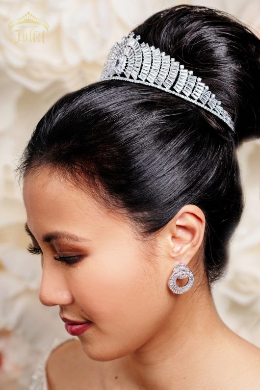 Laurentian Bridal Crown | Swarovski Wedding Jewelry | Buy online