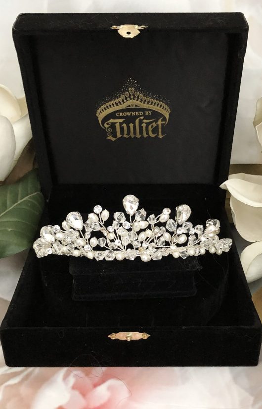 BELMONT Tiara | Handmade Bridal Accessories Store Toronto | Wedding Necklace Online