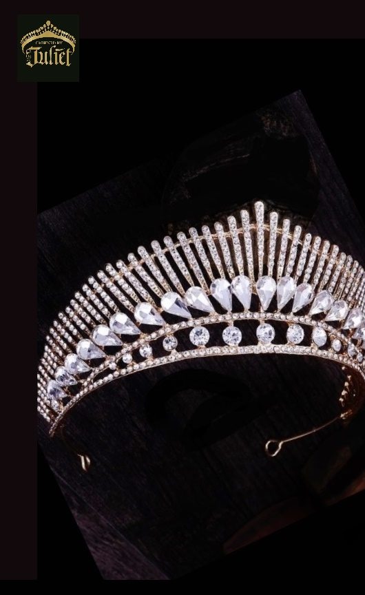 Stratford Bridal Tiara | Wedding Headpieces Online | Gold
