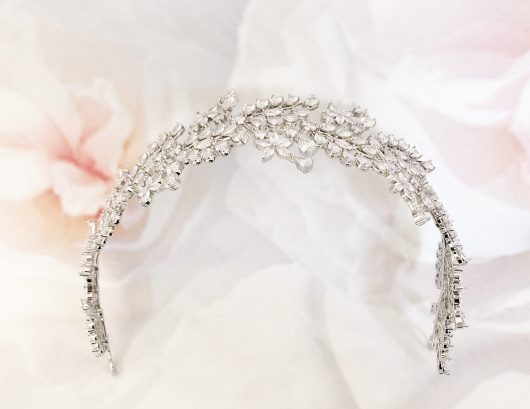 ADRIANA Bridal Headband | Wedding Halo store Tampa | Buy Bridal Accessories