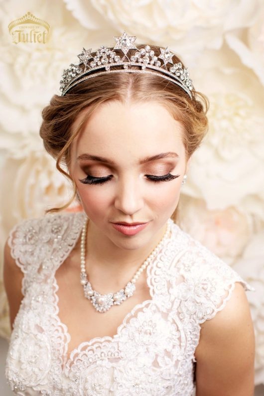 Rose Gold Tiara | Sarah Crown | Seraphina Jewelry