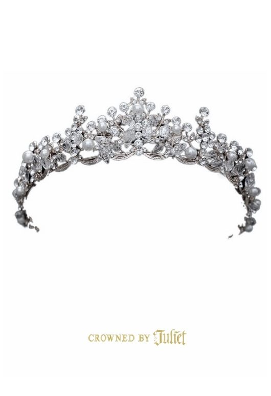 Galatea Pearl Bridal Crown | Miami Bride | Wedding Tiara Toronto | Headpieces online
