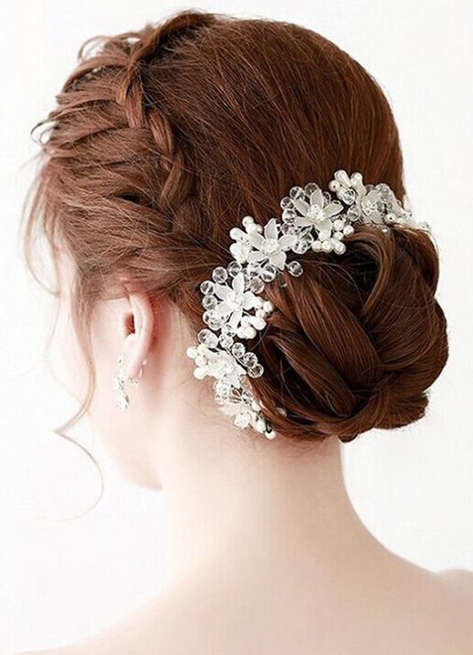 BIANCA Bridal Halo | Bridal Wreath Store Canada | Wedding Halos online
