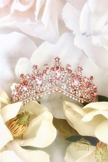 Pink Birthday Crown | Sale Crystal Tiara | Online