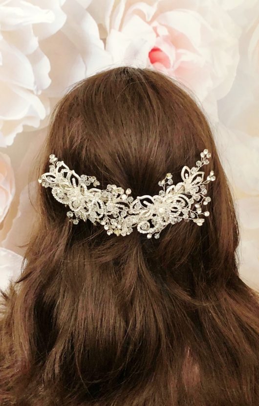 CARLING Bridal Comb | Bridal Halo Canada | Wedding Hair Clip Store
