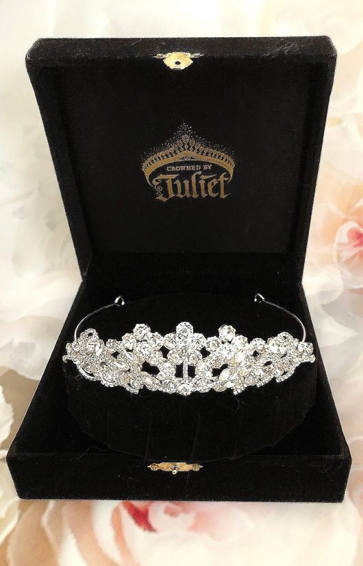 PROMISE Crystal Tiara | Bridal Accessories Store Calgary | Wedding Tiara