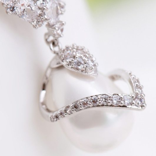 DANICA Wedding Necklace l Wedding Pearls Store l Necklace Set Canada Online