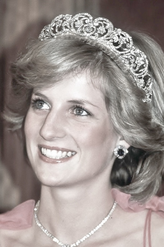 Diana Spencer Ladi Di Wedding Crown Bridal Tiara Princess