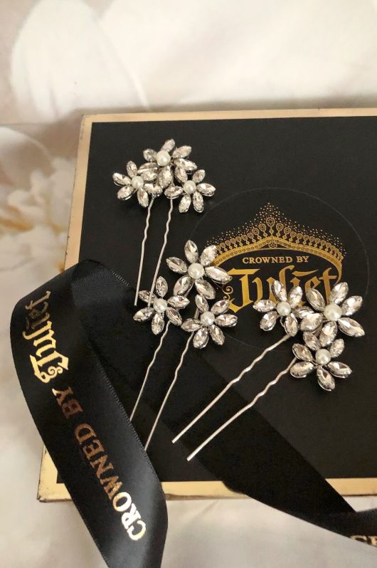 ASTER Bridal Hair Pins | Wedding Hairpieces Toronto | Bridal Hairpins Sale