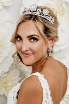 Strathmore Wild Rose Tiara | Bridal Halo Canada | Wedding Crowns Sale