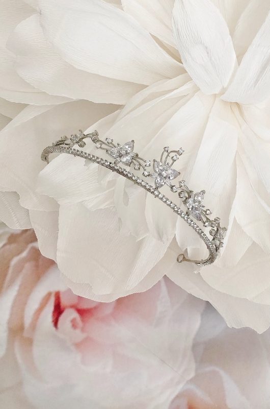 SHANNON Diamante Tiara | Buy Wedding Crowns | Swarovski Toronto Accessories
