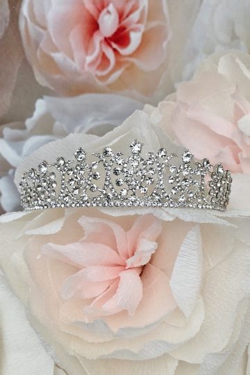 RUTH Bridal Crown | Houston Tiaras Sale | Crystal Wedding Accessories