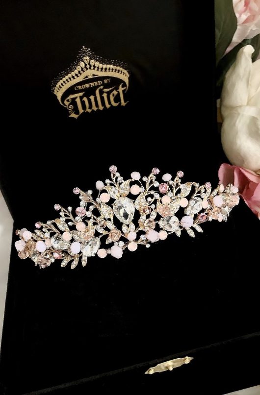 Zaria Birthday Tiara | Pink Tiara Canada | Buy Pink Crown Online