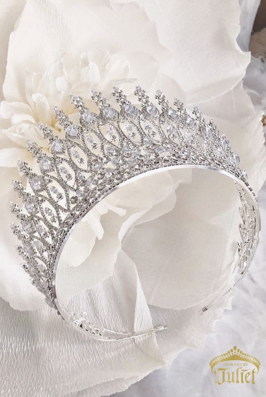 Baroness Pageant Tiara | Pageant Crown Online Sale | Luxury Crown Texas