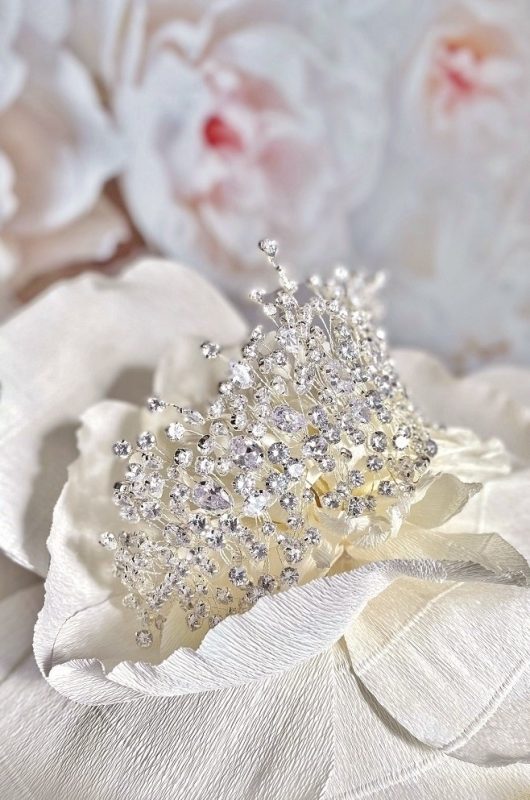 Alexandra Bridal Tiara | Online Wedding Canada | Diamante Sale
