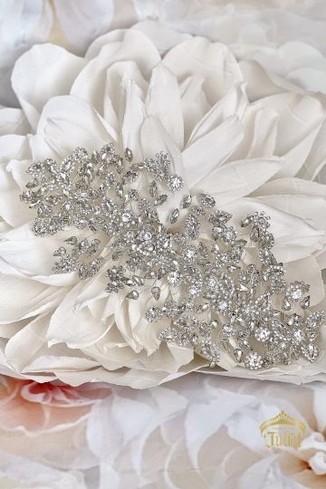 Giselle Wedding Hairpiece Alexandra Bridal Hairpiece | Buy Crystal Headpiece Canada | Tiara Online