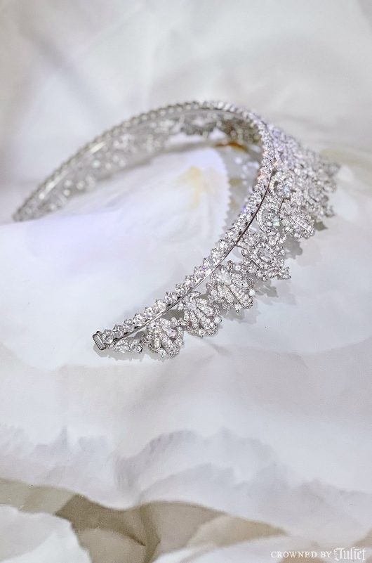 ISABELLE Wedding Swarovski Tiara | CanadaOnline Tiaras | Diamante Bridal Sale