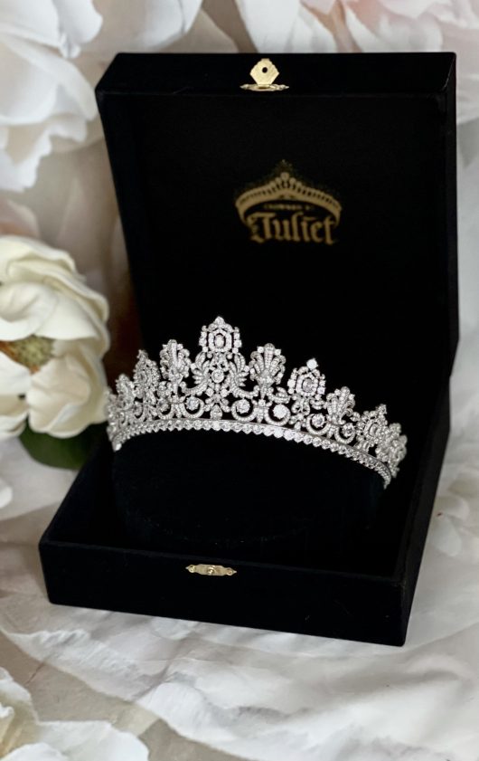 ISABELLE Bridal Tiara | buy Online Wedding Canada | Swarovski Crystal Sale