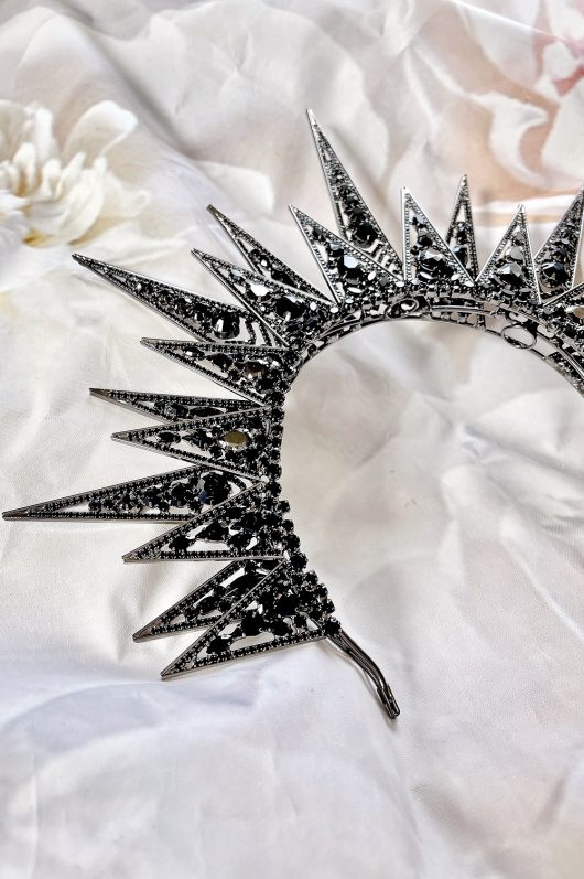 Black Crown | Buy Sun Tiara | Canada Bridal | celestial