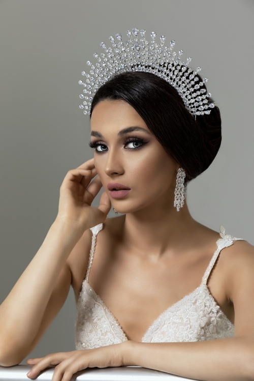 Marisol Bridal Tiara | Swarovski Crystal Crown | Canada Wedding Sale