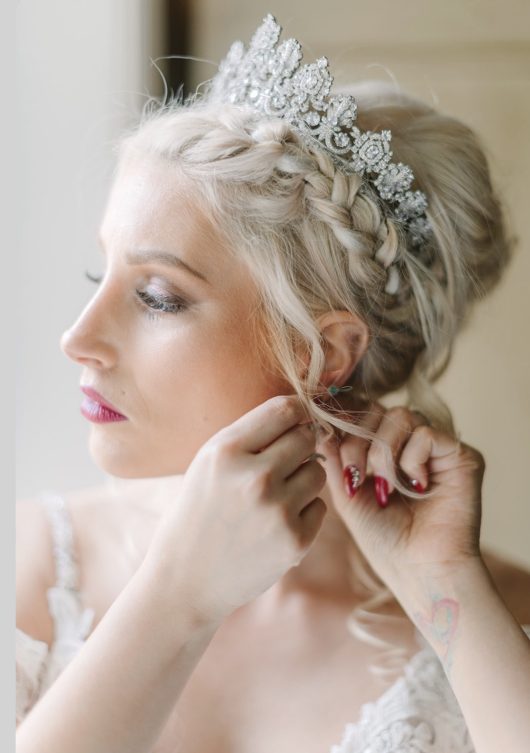 Isabelle Luxembourg Royal Tiara | Swarovski Crown | Bridal Headpieces Toronto