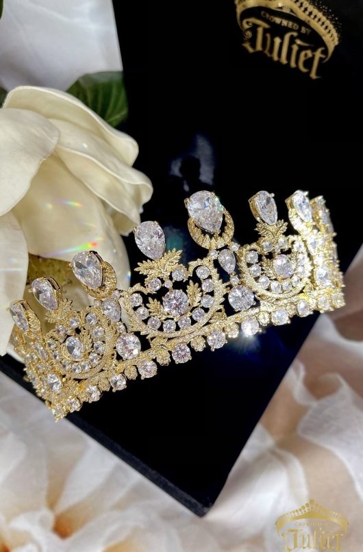 Royal Victoria Diamante Crown | Buy Gold Crown Canada | Online Wedding