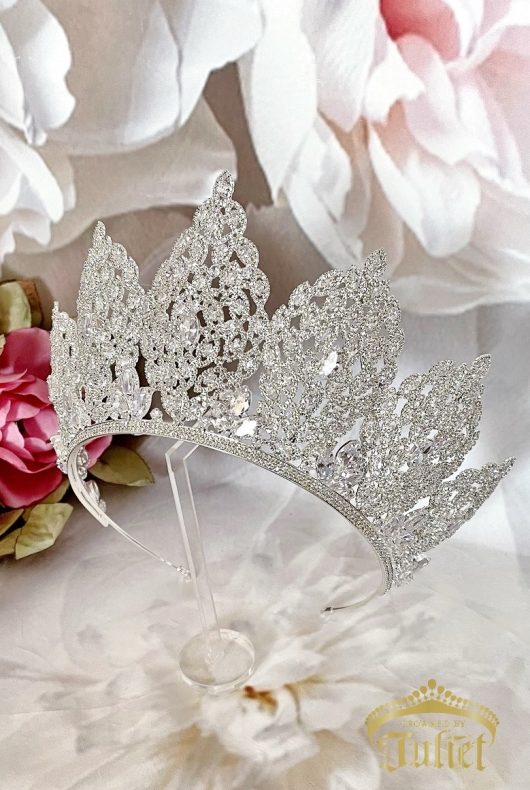 Shazara Pageant Tiara | Canada Swarovski Crown | Buy Online Wedding