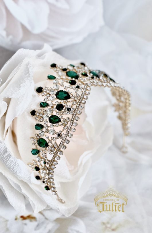 Emerald Crown | Online Wedding Sale | Canada Bridal Tiara