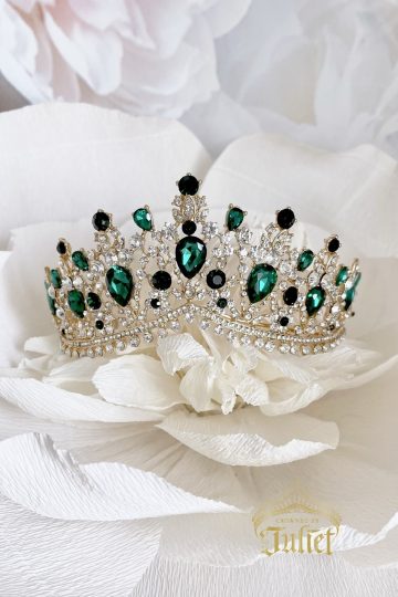 Ballerina Green Crown | Online Bridal Sale | Canada Birthday Crown