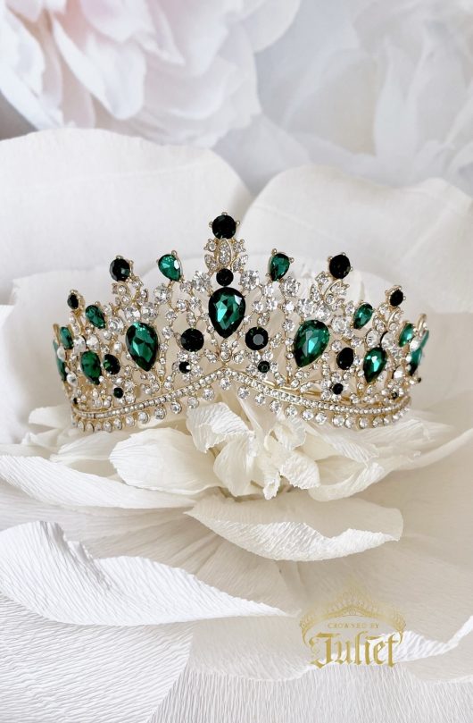 Ballerina Green Crown | Online Bridal Sale | Canada Birthday Crown