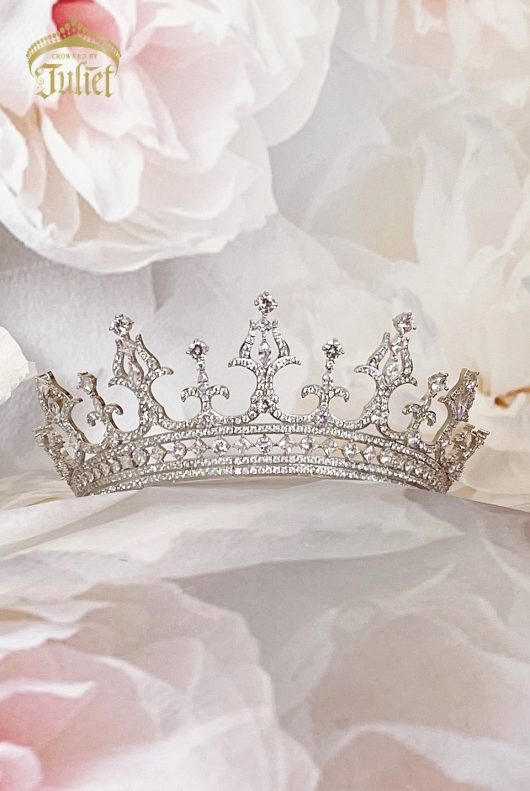 |Merlina Wedding Tiara Sale | Canada Bridal Headpiece | Buy Swarovski Crown