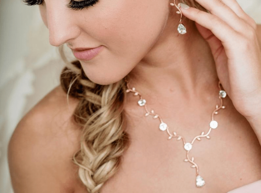Bridal Necklace Set | Buy Wedding Necklace Canada | Online Bride Sale