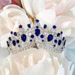 Ballerina Blue Crown | Buy Sapphire Bridal Tiara | Online Canada Sale