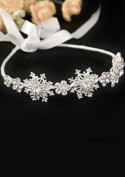 Snow Headband | Buy Bridal Headpieces | Online Snowflake Jewelry