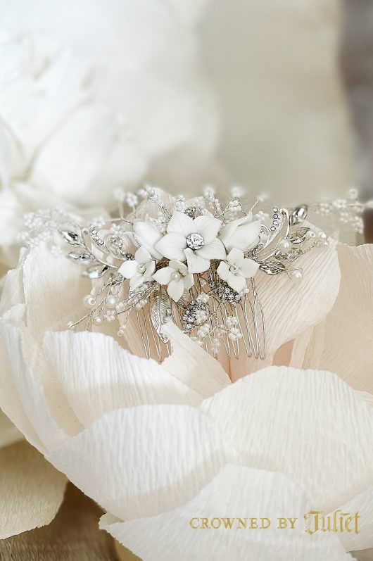 Loretta Headpiece | buy Wedding Accessories | Montreal Bridal Sale