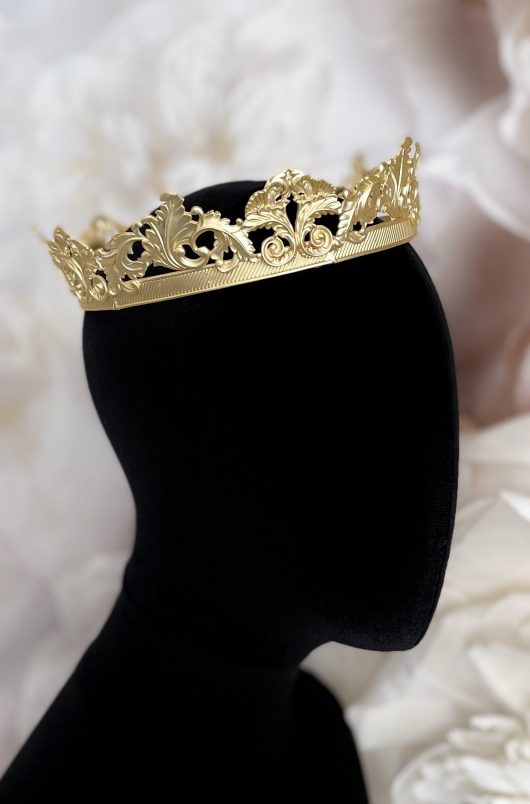 Men King Crown | royal crown sale | gold filligree headpiece Toronto hair accessories