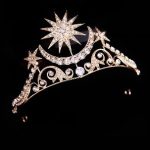 Star Moon Crown Golden Celestial Tiara Toronto Wedding hair accessories online