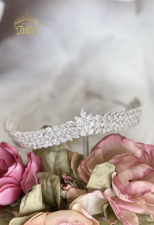 Swarovski Tiara | Simone Crown | Wedding Headpieces Canada online